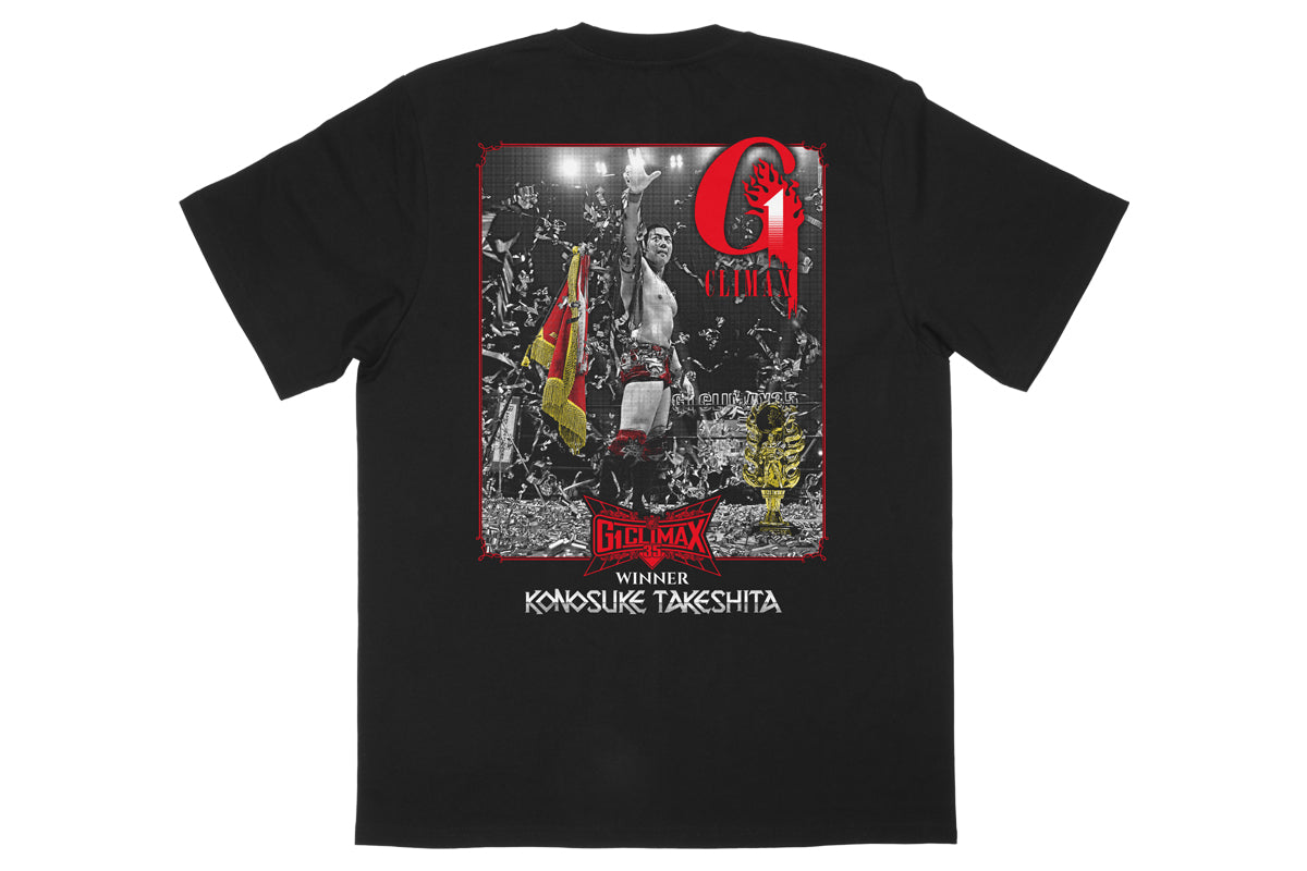 【9/24以降お届け】KONOSUKE TAKESHITA G1 CLIMAX 35 優勝記念Tシャツ