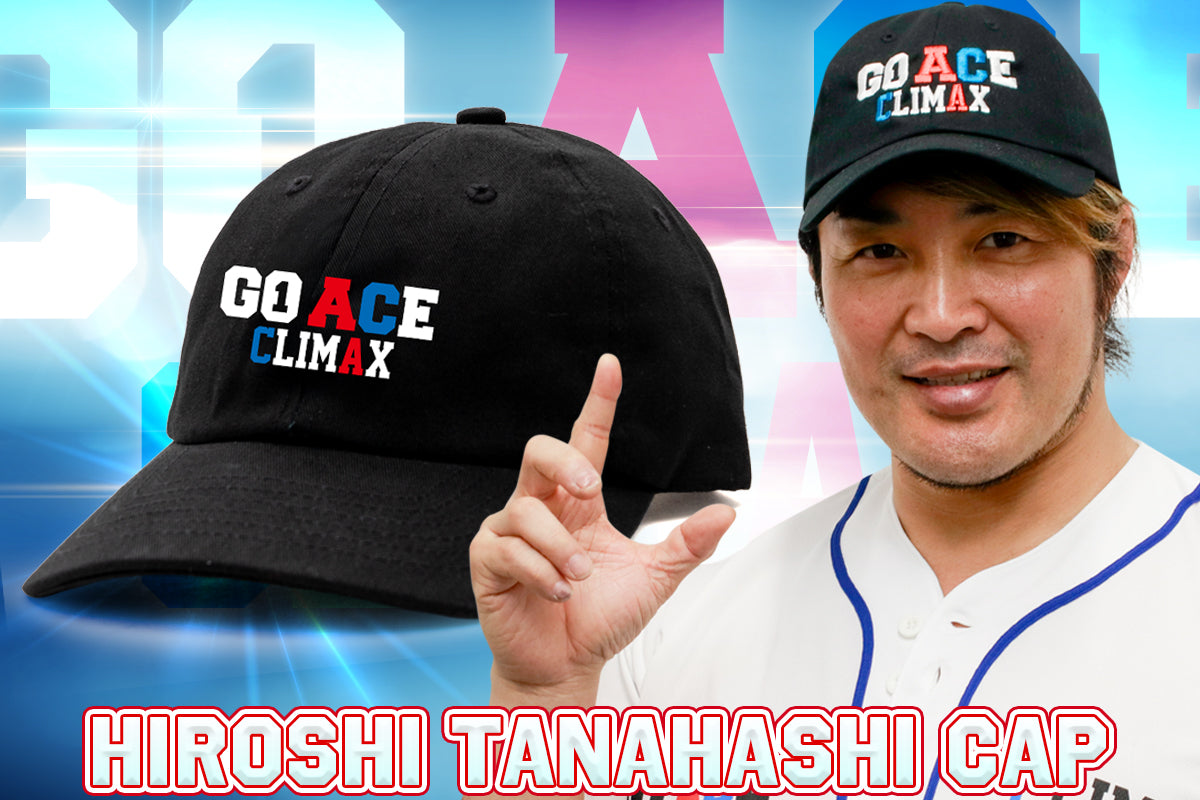 棚橋弘至「GO ACE CLIMAX」ローキャップ