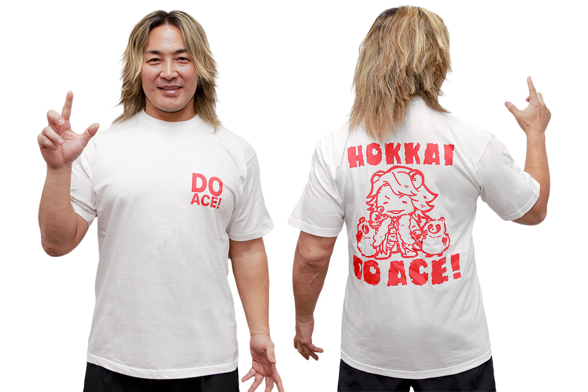 棚橋弘至「I LOVE HOKKAIDO」Tシャツ