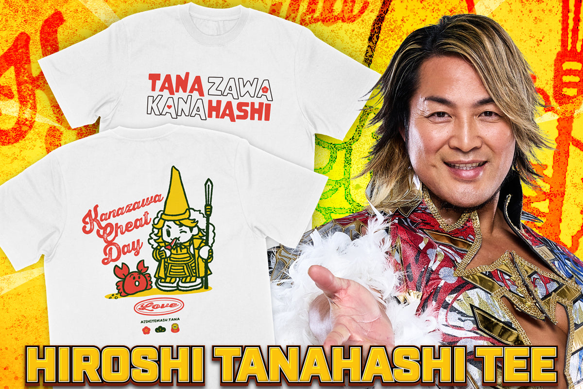 棚橋弘至「I LOVE KANAZAWA」Tシャツ