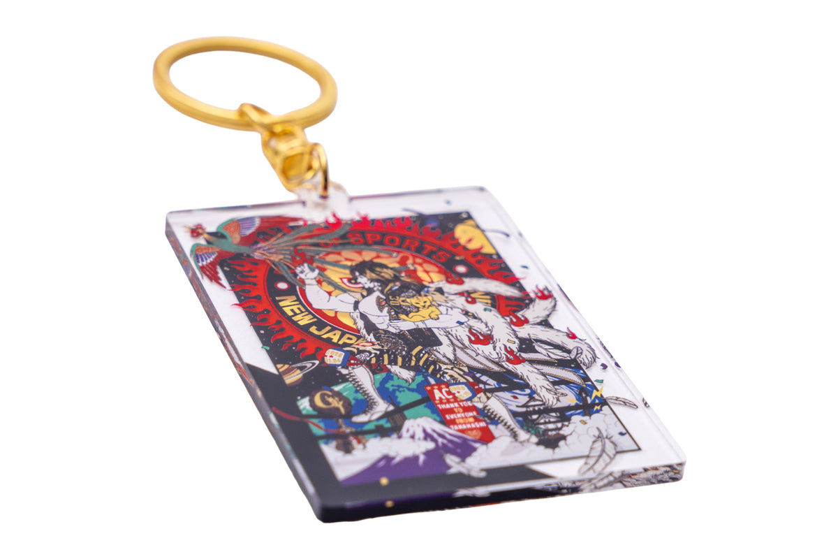 WK20 棚橋弘至×中村佑介 アクリルキーホルダー　