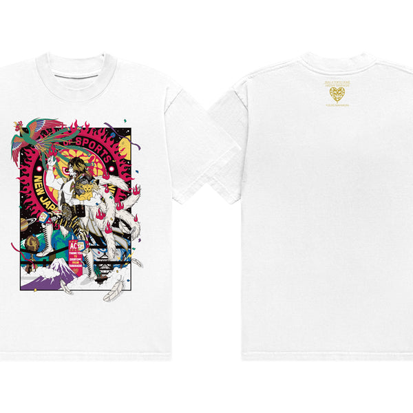 WK20 棚橋弘至×中村佑介 Tシャツ（ホワイト）