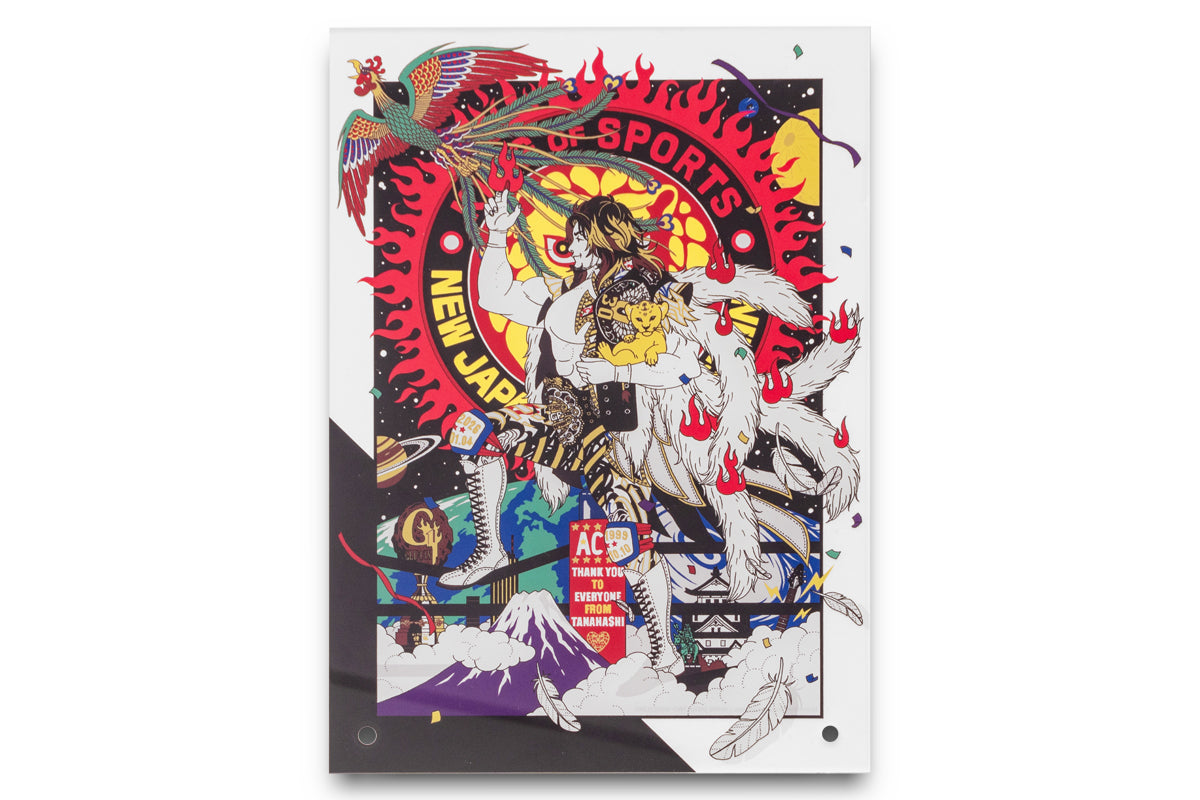 新品未開封　有村竜逹瑯キネマブック アクスタ付 2024年/完全受注生産 WK20 棚橋弘至×中村佑介 A5アクリルパネル(ステッカー1枚付)