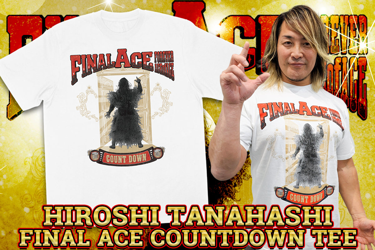 棚橋弘至「FINAL ACE COUNTDOWN」Tシャツ