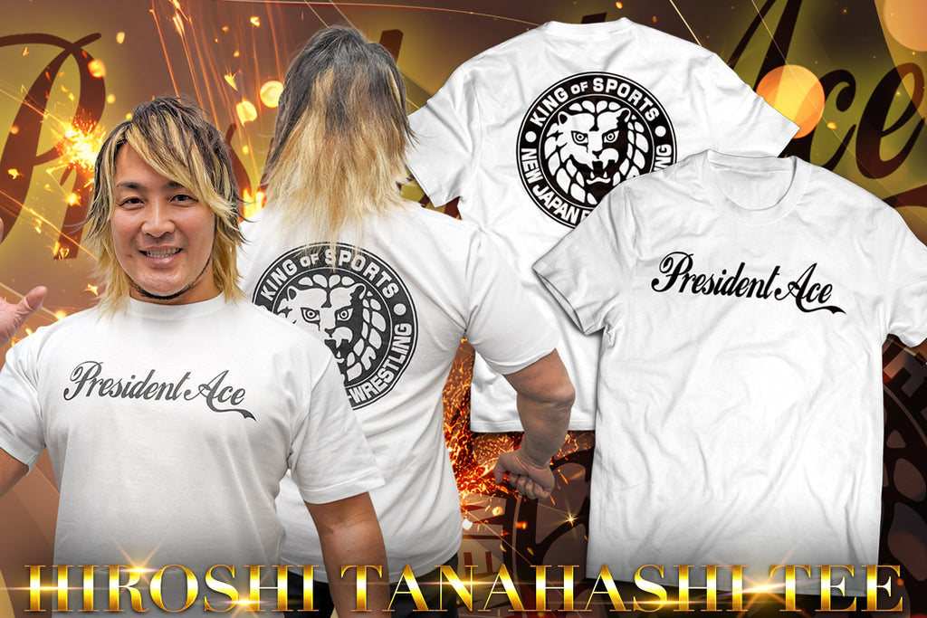 棚橋弘至「PRESIDENT ACE」Tシャツ