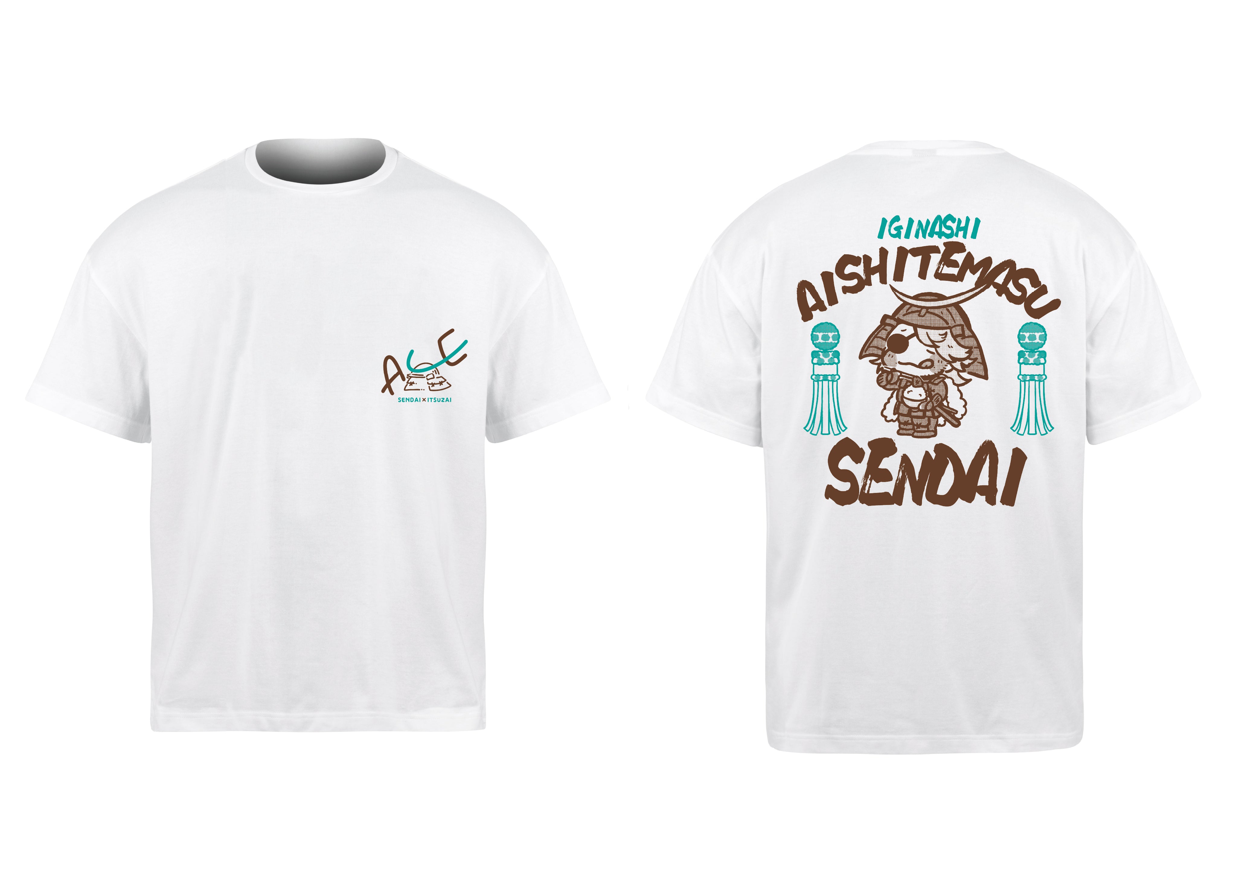 棚橋弘至「I LOVE SENDAI」Tシャツ