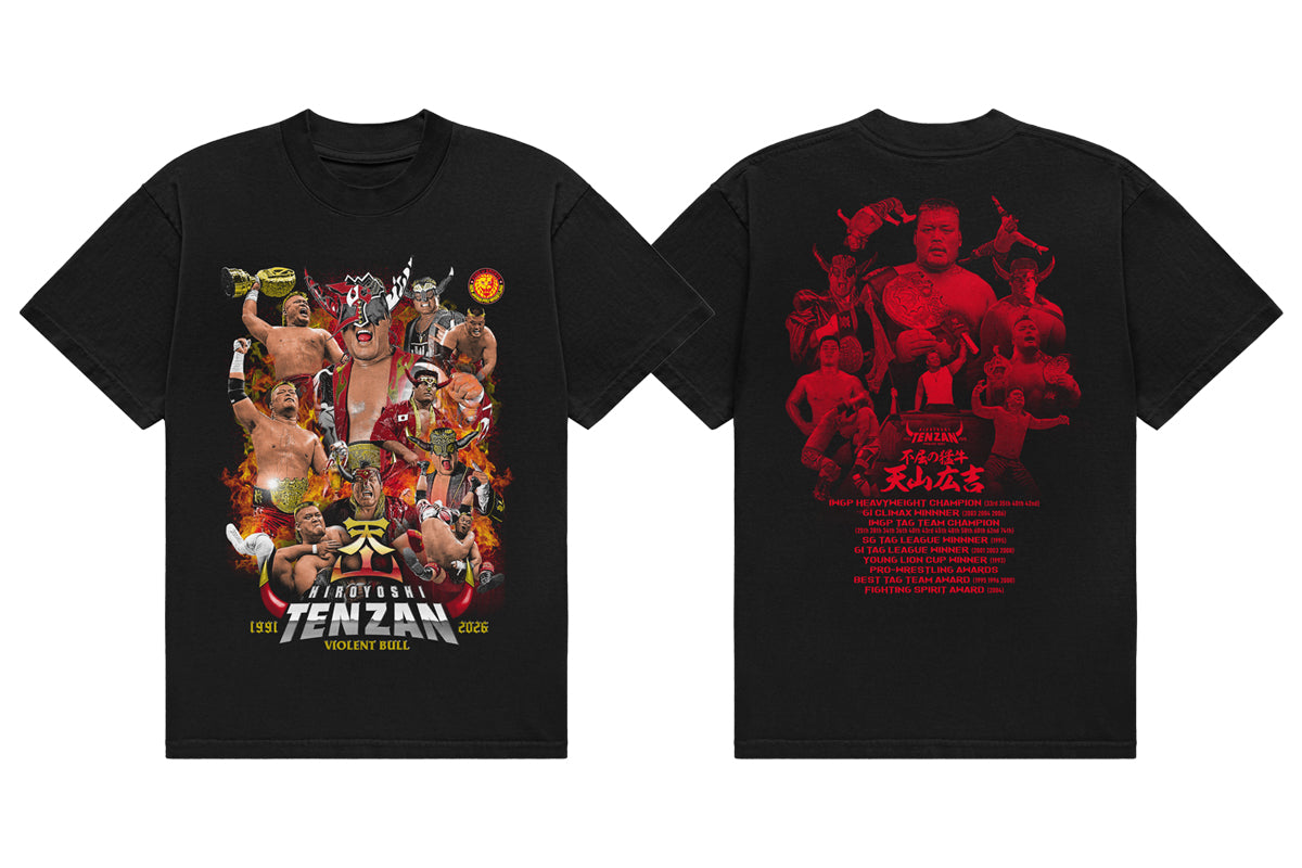 天山広吉 メモリアルピクチャーTシャツ