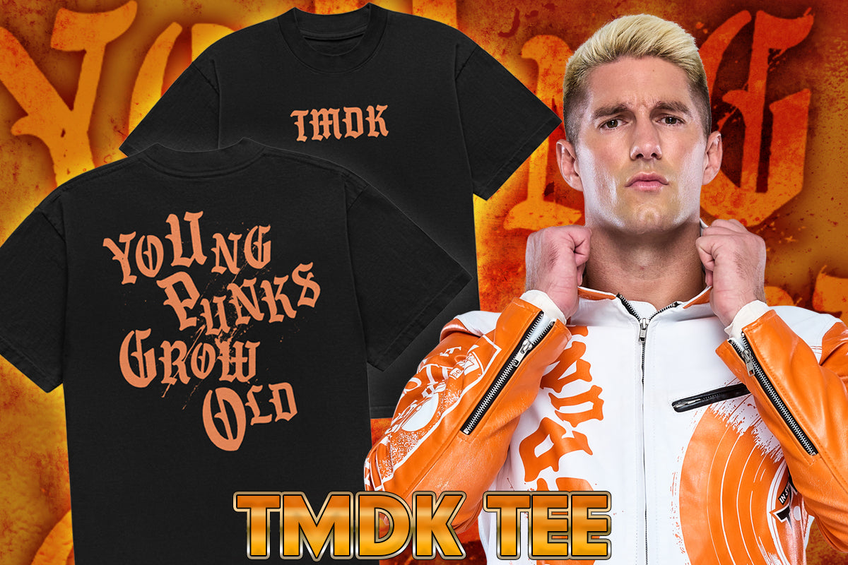 TMDK「YOUNG PUNKS GROW OLD」Tシャツ（2025）