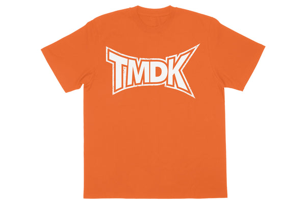 TMDK ドライTシャツ（オレンジ×ホワイト）