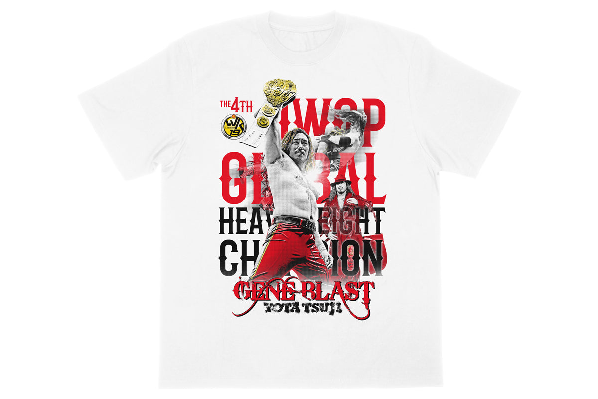 辻陽太 第4代 IWGP GLOBALヘビー級王座 戴冠記念Tシャツ