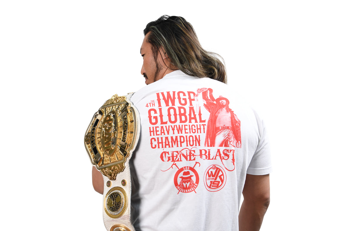 辻陽太 第4代 IWGP GLOBALヘビー級王座 戴冠記念Tシャツ