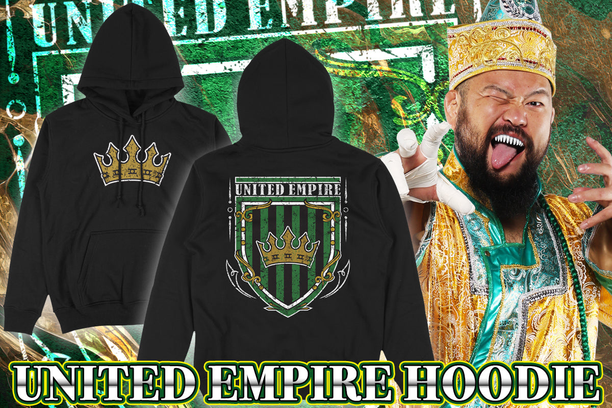【受注生産品】EMPiRE ロゴ プルオーバー パーカー UNITED EMPIRE「CROWN」プルオーバーパーカー