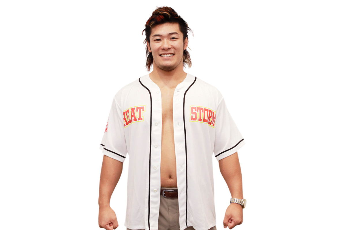 上村優也「HEAT STORM」べースボールシャツ