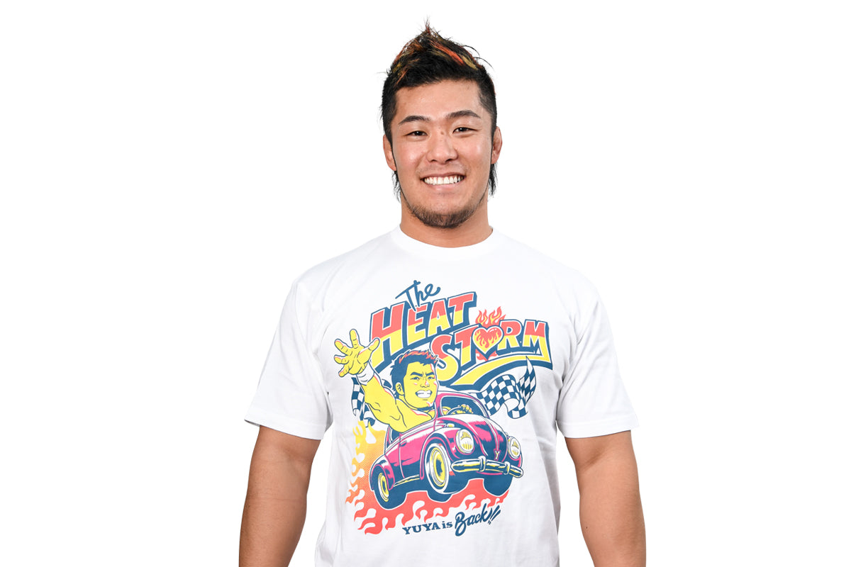 上村優也「YUYA IS BACK」Tシャツ