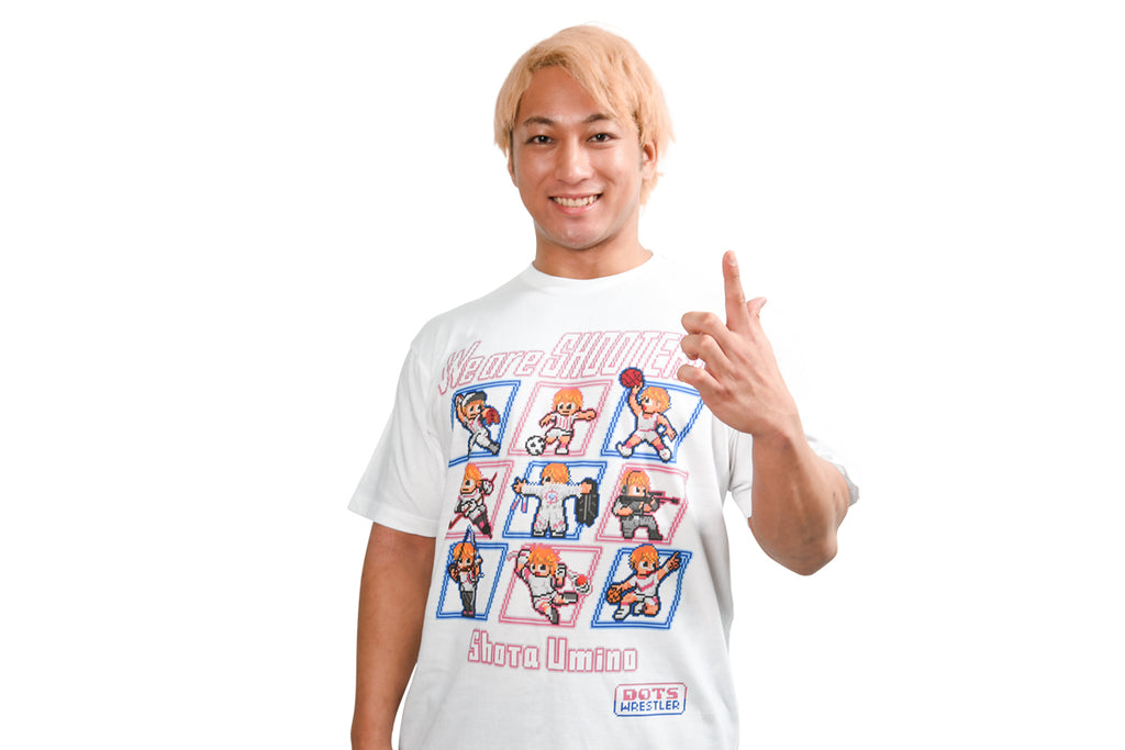 海野翔太「dotswrestler」Tシャツ