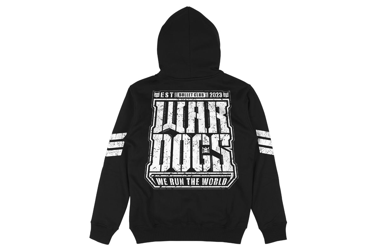 BULLET CLUB WAR DOGS「WE RUN THE WORLD」プルオーバーパーカー