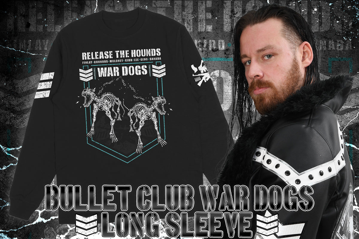 BULLET CLUB WAR DOGS「RELEASE THE HOUNDS」ロングスリーブ