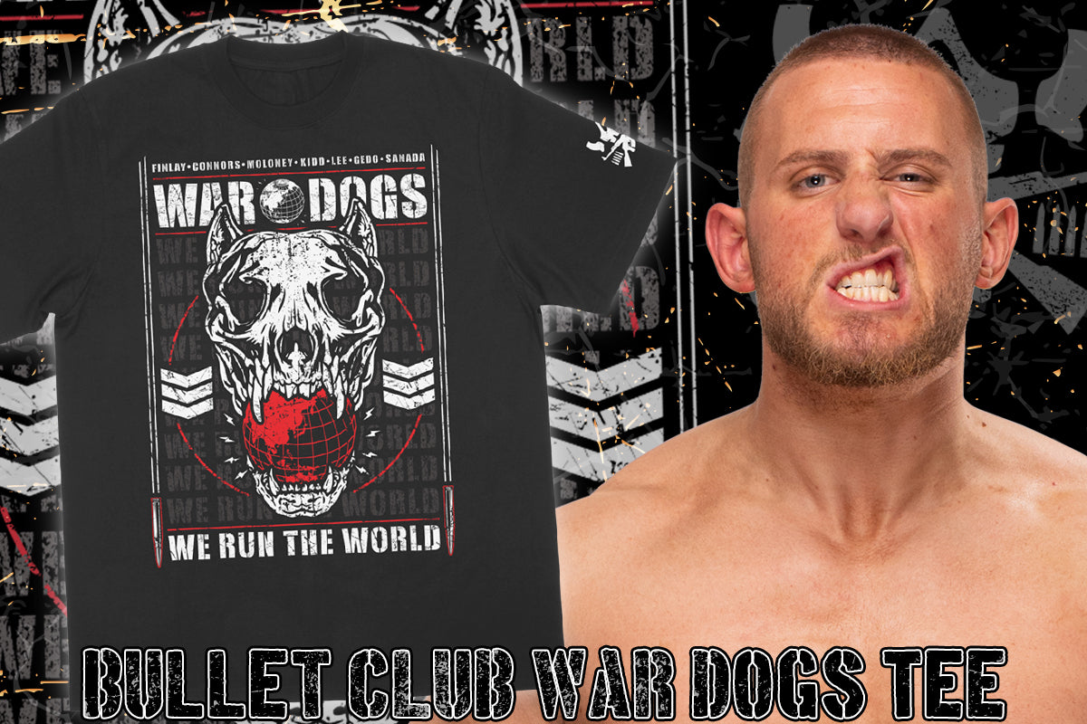輝い WAR CLUB BULLET DOGS「WE WORLD」Tシャツ THE RUN ミュージシャン