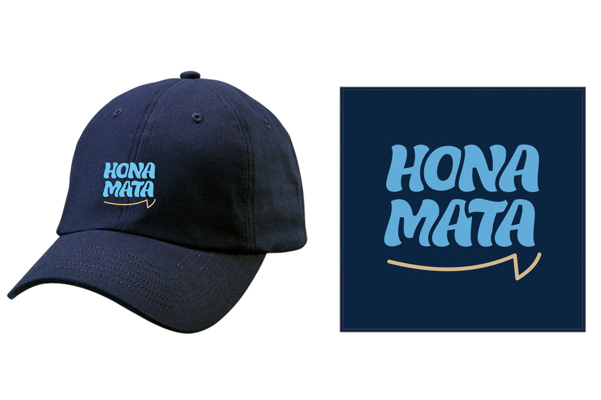 【8月中旬以降お届け】マスター・ワト「HONA MATA」キャップ＆ハンカチセット