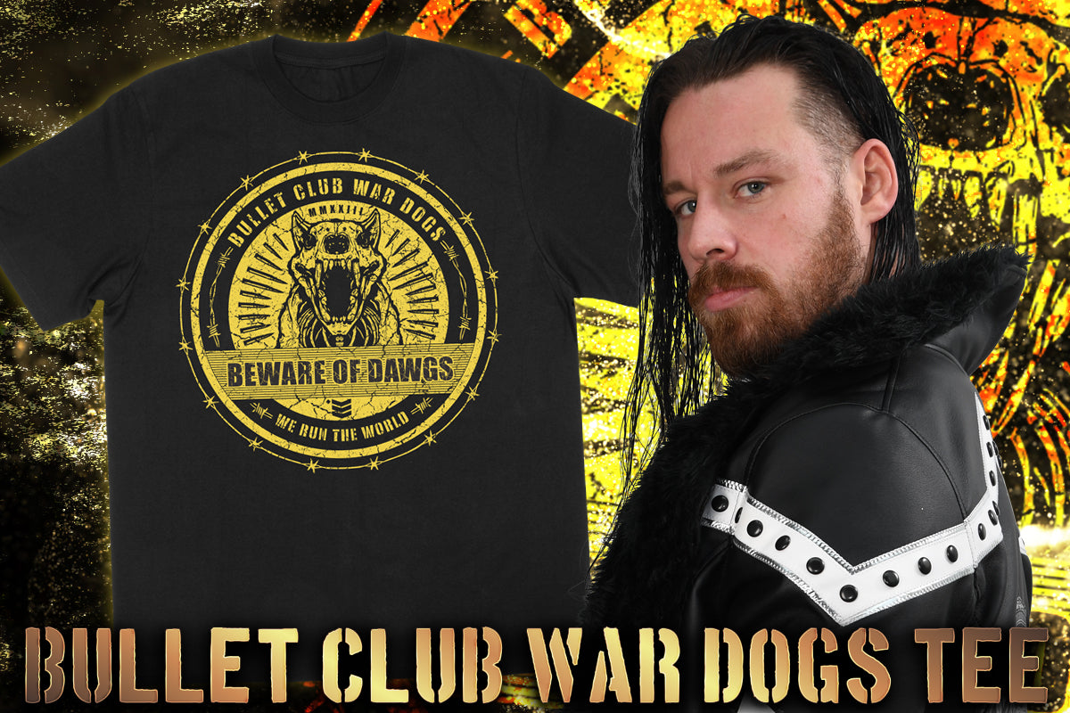 BULLET CLUB WAR DOGS「BEWARE OF DAWGS」Tシャツ