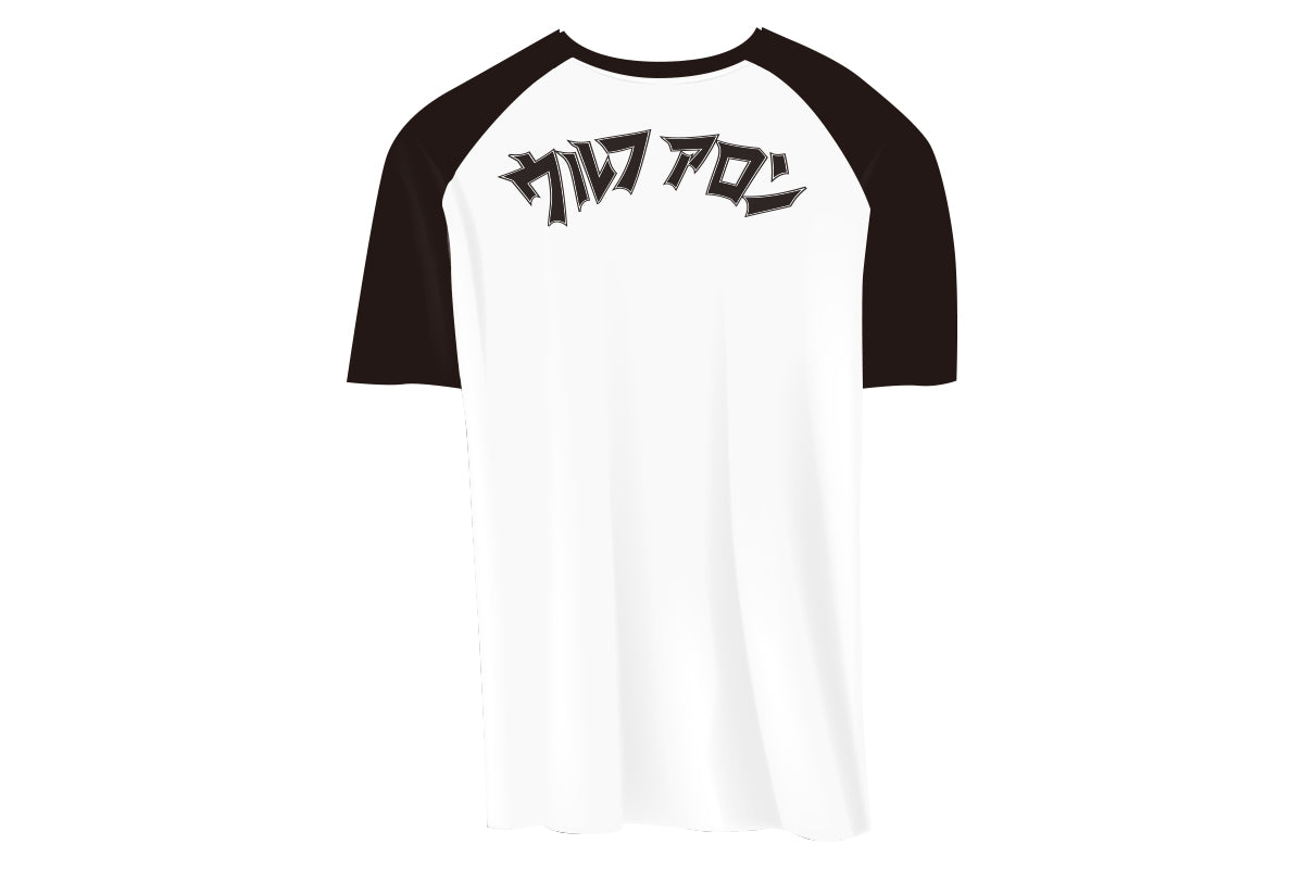 ウルフアロン ラグランTシャツ（ブラック）