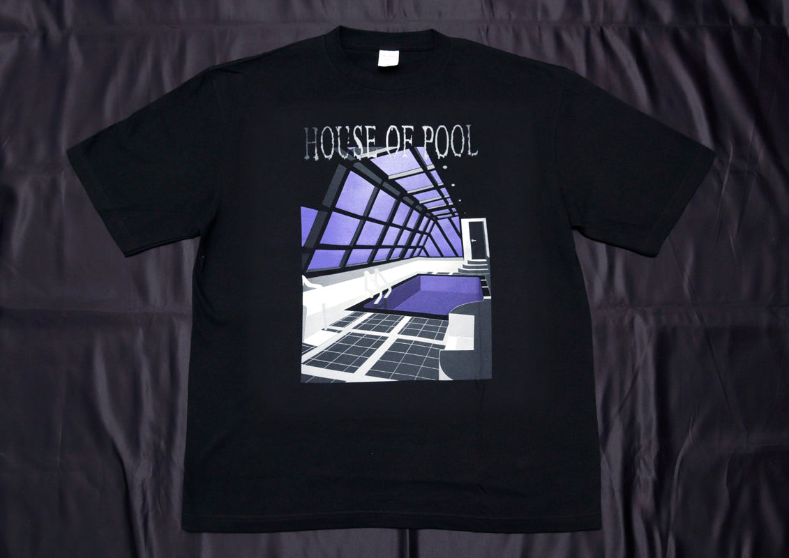 YOH「HOUSE OF POOL」ビッグシルエットTシャツ