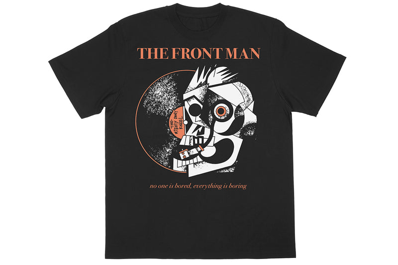 ザック・セイバーJr.「THE FRONT MAN」Tシャツ（ブラック）