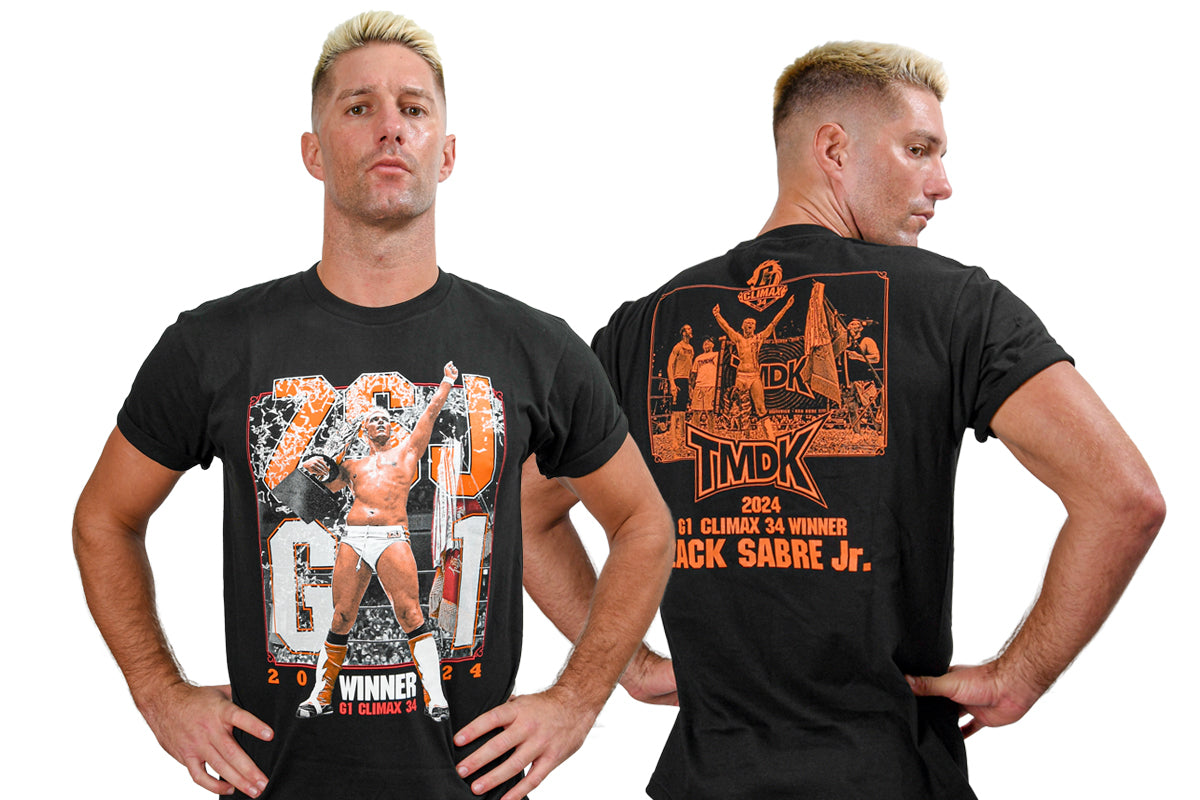 ザック・セイバーJr. G1 CLIMAX 34 優勝記念Tシャツ