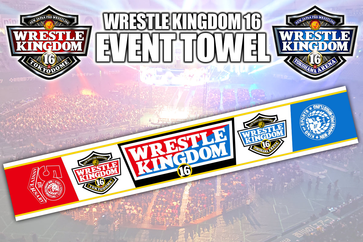 WRESTLE KINGDOM 16 大会記念 マフラータオル