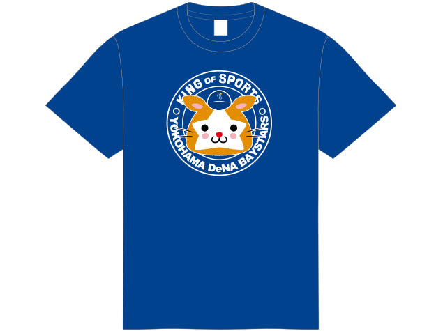 横浜DeNAベイスターズ×新日本プロレス コラボTシャツ（ブルー）