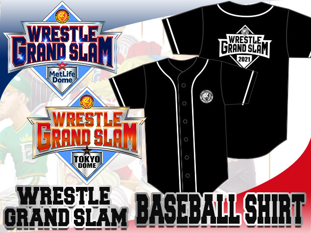 WRESTLE GRAND SLAM 大会記念ベースボールシャツ