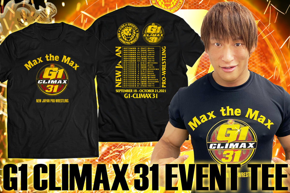 G1 CLIMAX 31 大会記念 ドライTシャツ