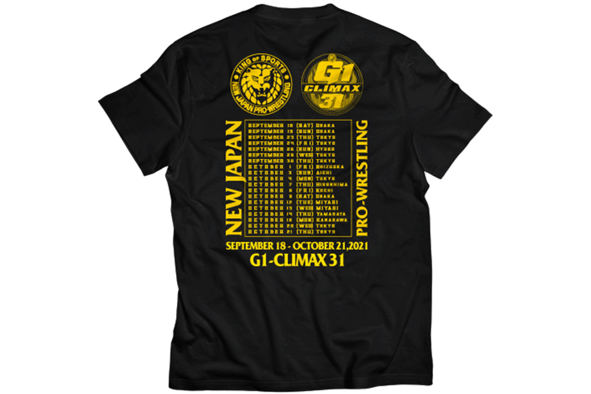 G1 CLIMAX 31 大会記念 ドライTシャツ