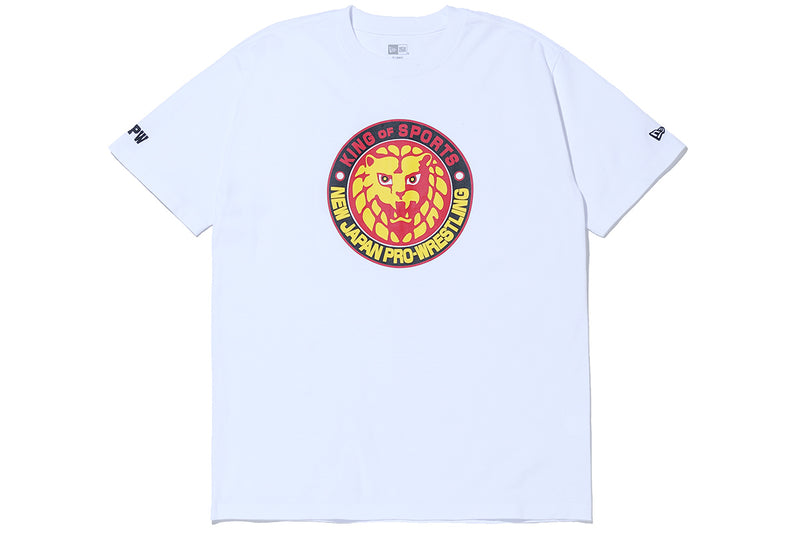 NEW ERA × 新日本プロレス コラボTシャツ（ホワイト）