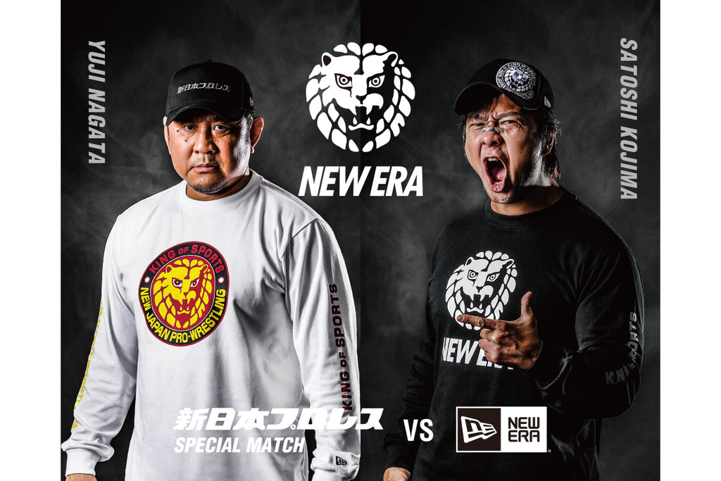 NEW ERA × 新日本プロレス コラボTシャツ（ホワイト）