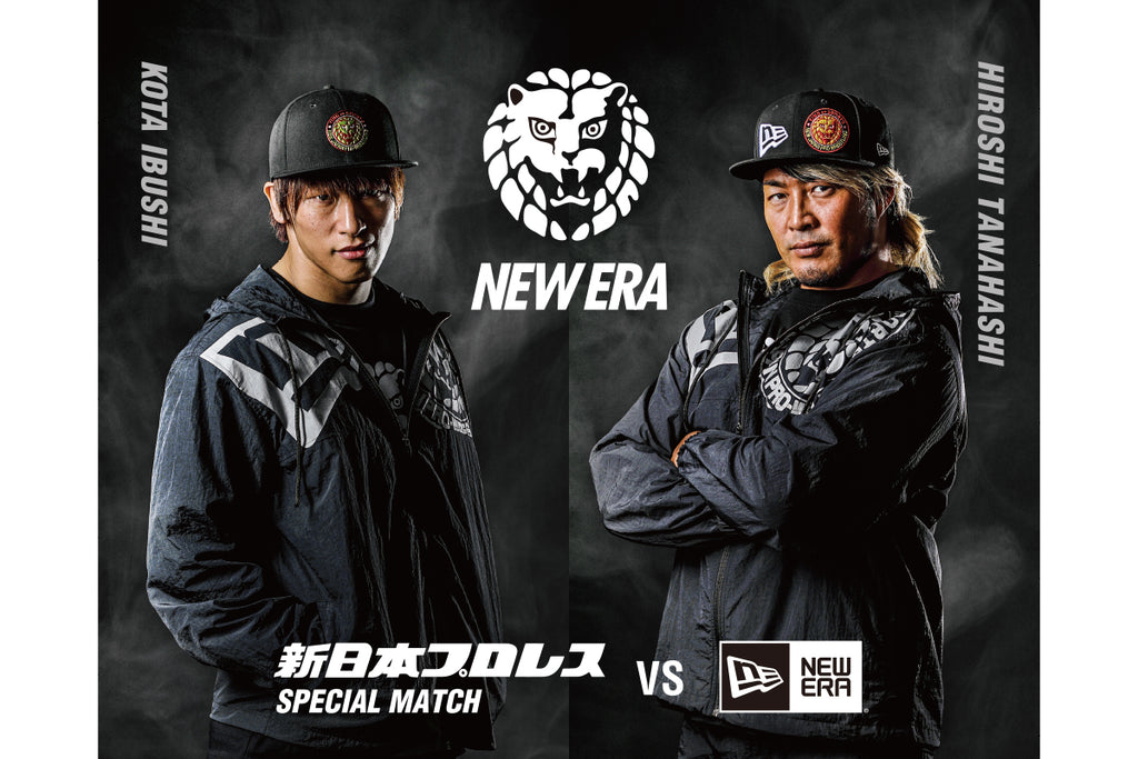 NEW ERA × 新日本プロレス コラボTシャツ（ホワイト）