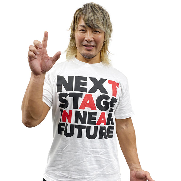 棚橋弘至「NEXT STAGE IN NEAR FUTURE」Tシャツ