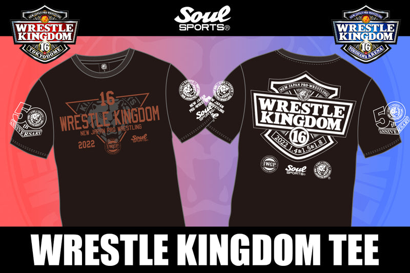 WRESTLE KINGDOM 16 大会記念 SOUL SPORTS Tシャツ