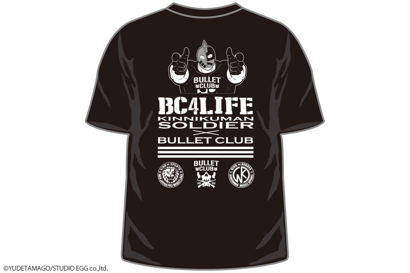 BULLET CLUB×キン肉マンソルジャー Tシャツ