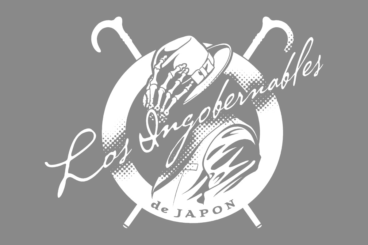 L・I・J「Camarada」パーカー（グレー×ホワイト）