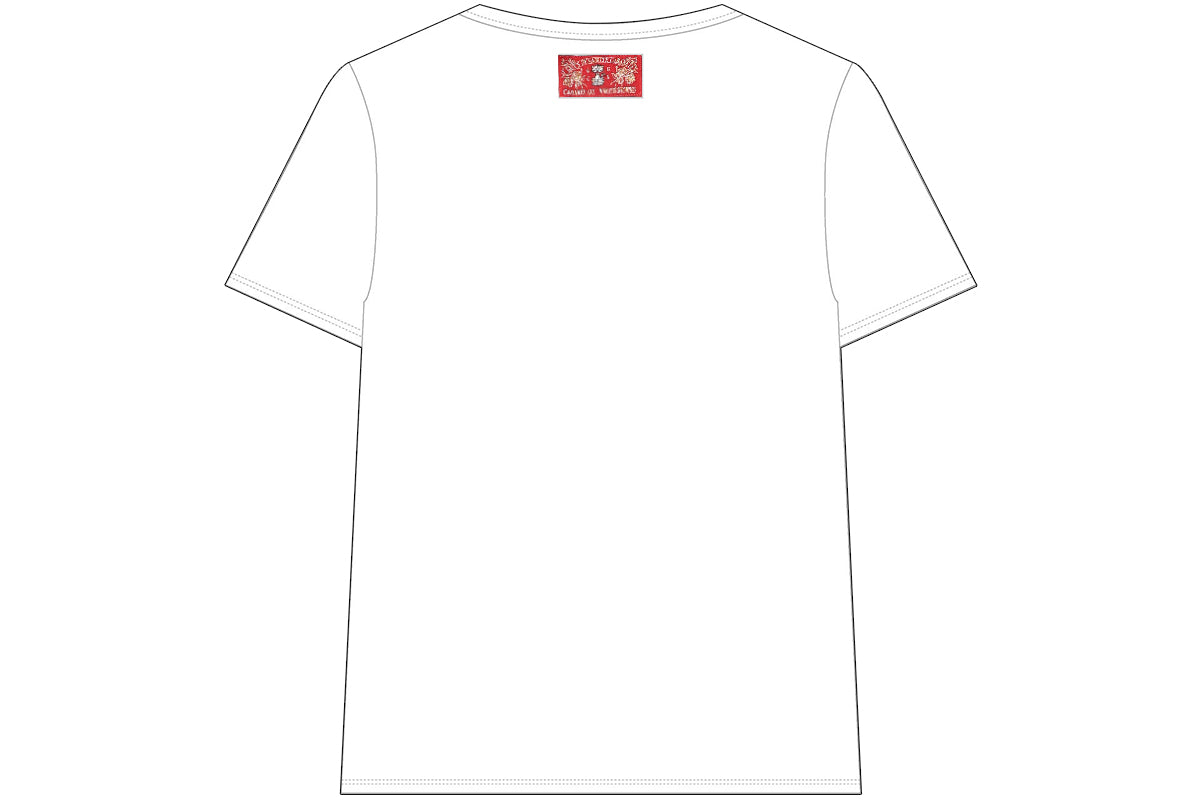 棚橋弘至×ガッツ・ダイナマイト・キャバレーズ コラボTシャツ（ホワイト/2022）