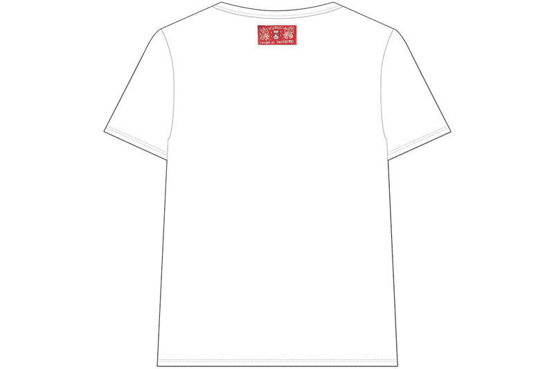 棚橋弘至×ガッツ・ダイナマイト・キャバレーズ コラボTシャツ（ホワイト/2022）