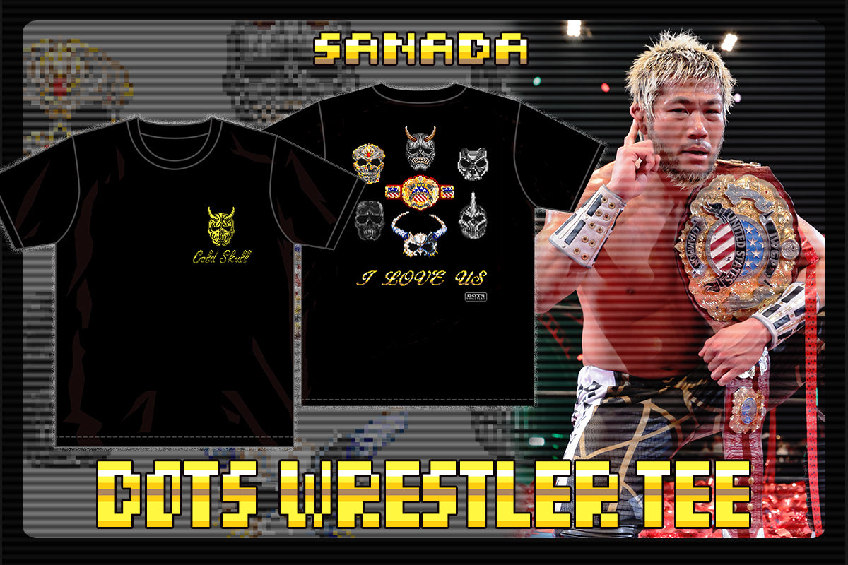 SANADA「dotswrestler」Tシャツ