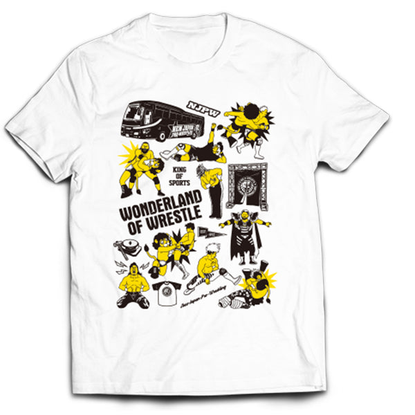 WONDERLAND OF WRESTLE Tシャツ（HIROKU. ver.）