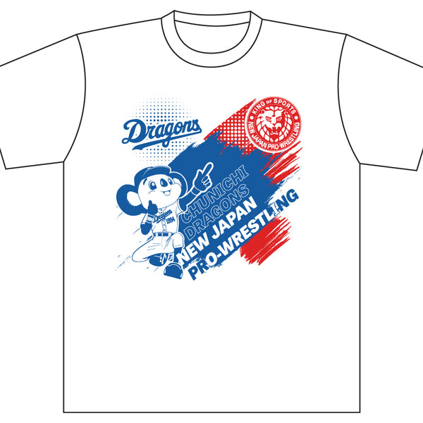 中日ドラゴンズ×新日本プロレス コラボTシャツ（2022）