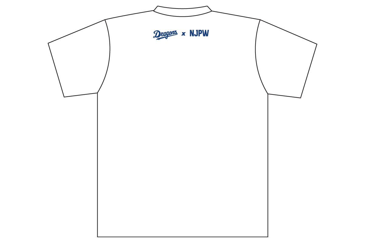 中日ドラゴンズ　× NEXT THING コラボTシャツ　Sサイズ 中日ドラゴンズ × NEXTTHING コラボTシャツ Sサイズ ホワイト