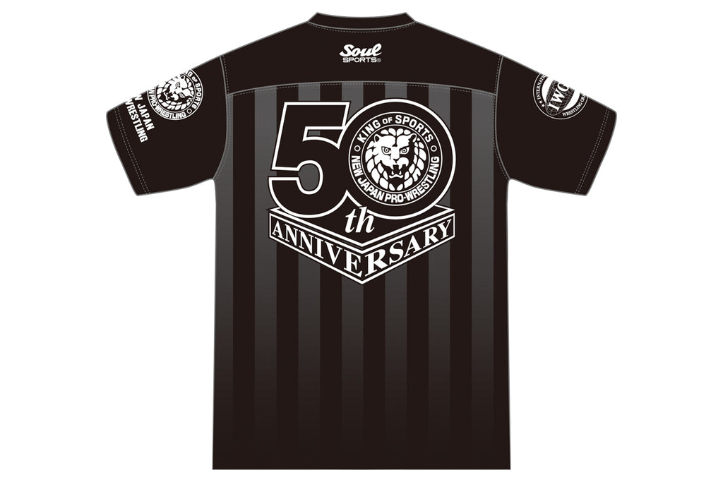 新日本プロレス50周年記念レプリカ レフリーシャツ