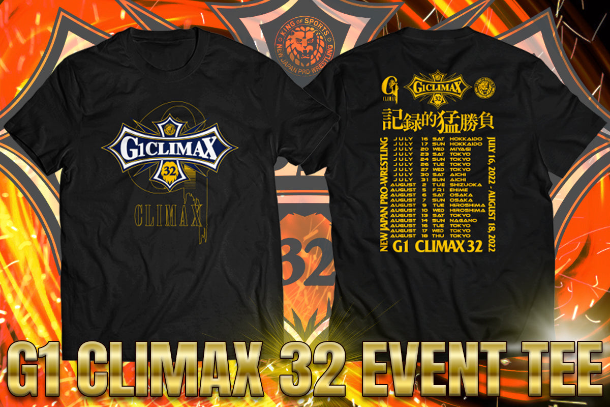 G1 CLIMAX 32 大会記念Tシャツ