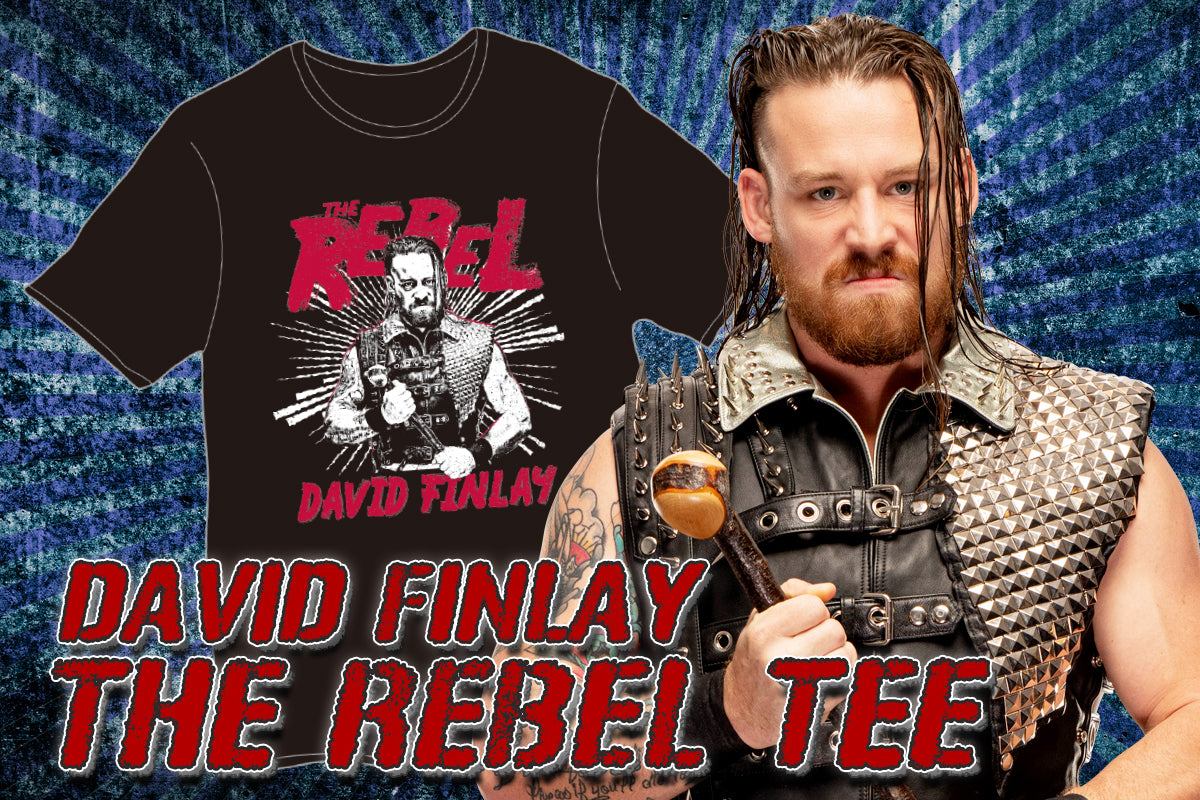 デビッド・フィンレー「THE REBEL」Tシャツ