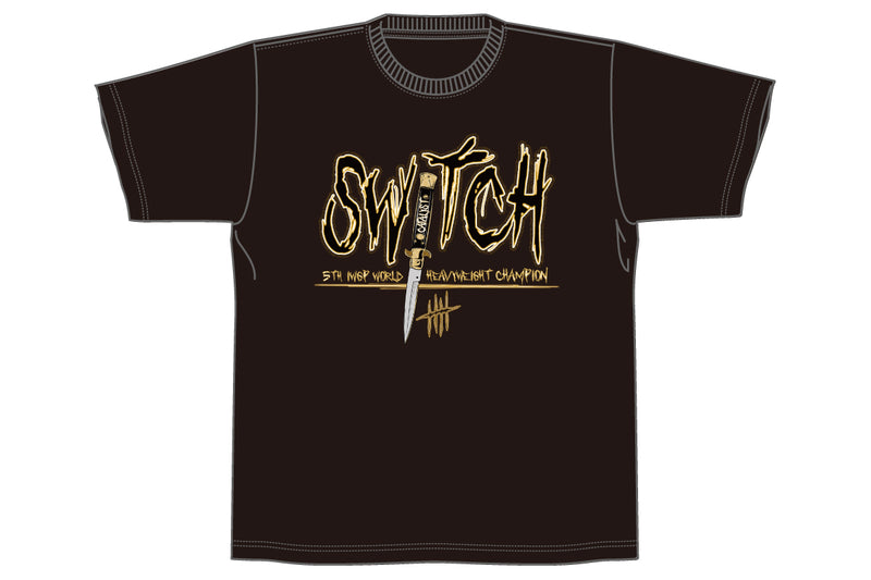 ジェイ・ホワイト「GOLD SWITCH」Tシャツ（ブラック）